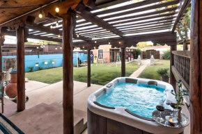 Pet-Friendly Clovis Home Yard, Pergola and Hot Tub